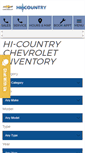 Mobile Screenshot of hicountrychevrolet.com